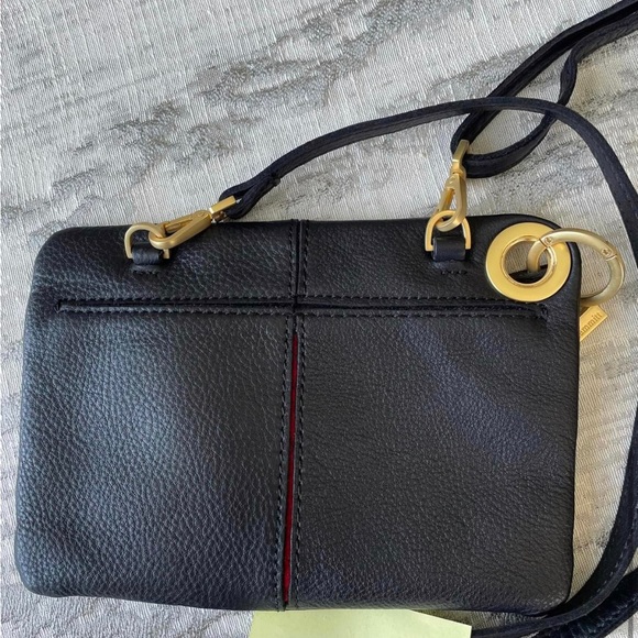 Hammitt Los Angeles Nash Crossbody Clutch Black Leather - Picture 4 of 5
